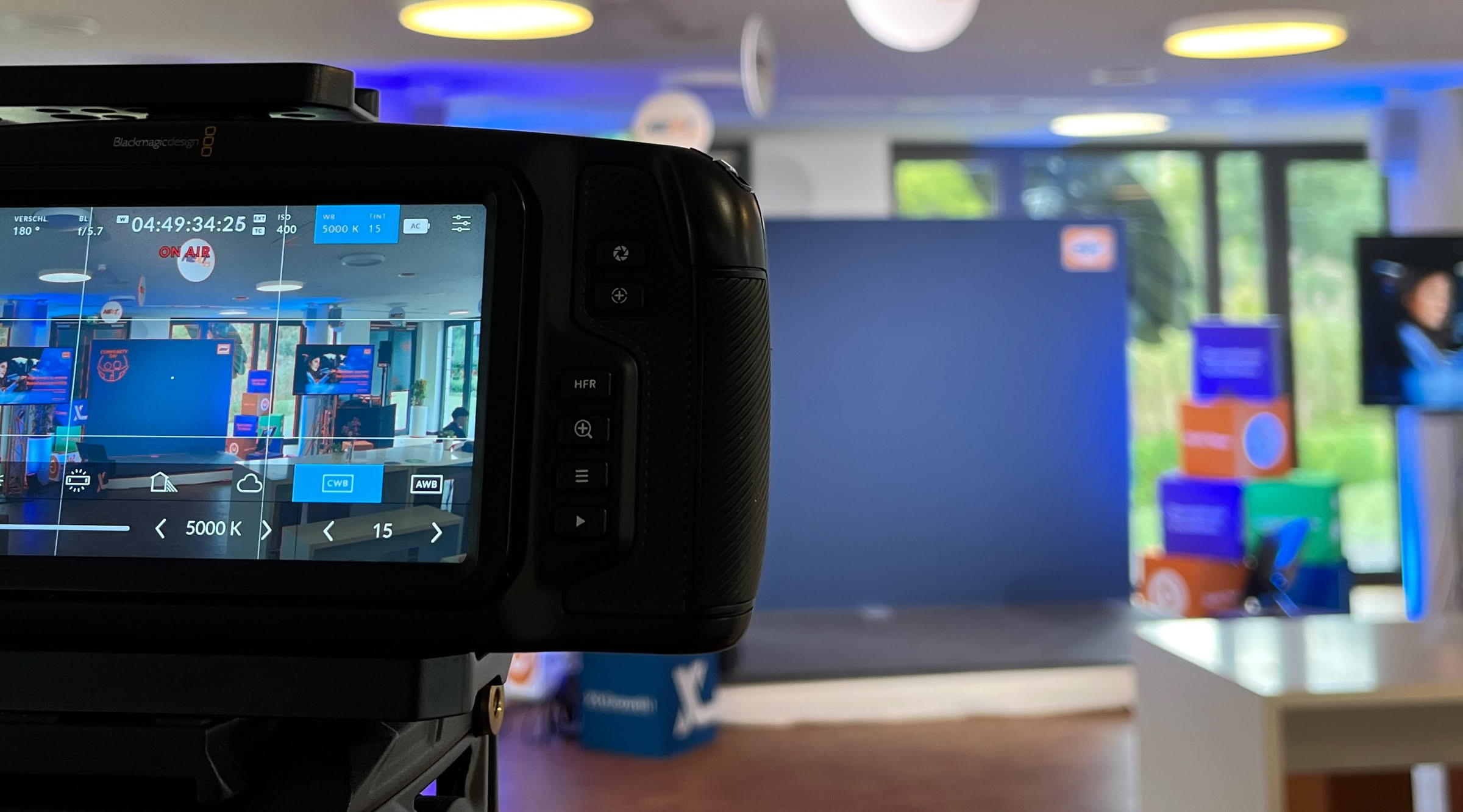 Professionelle Eventbeleuchtung bei einer Show