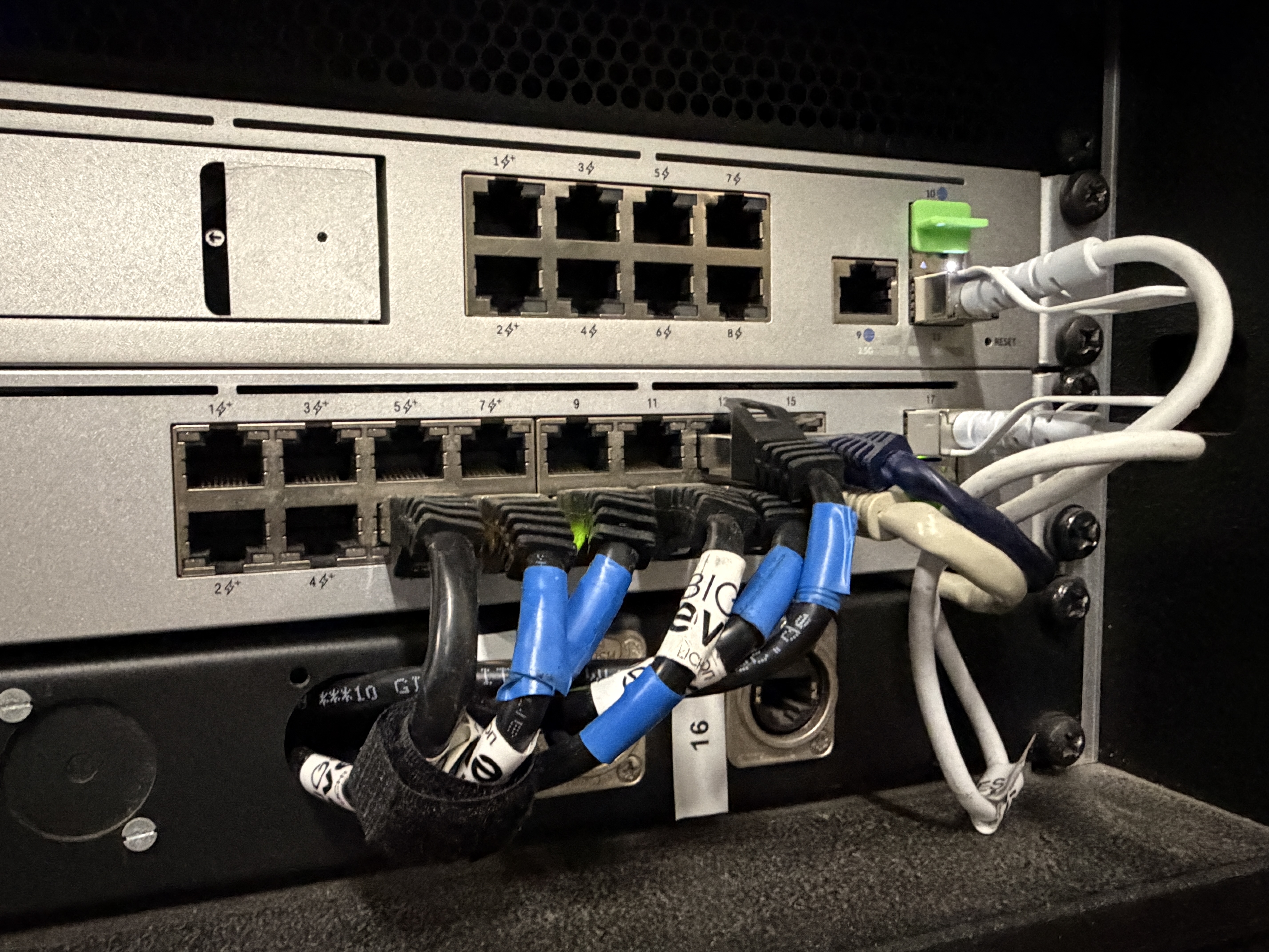 Netzwerkverkabelung und Medientechnik im Eventeinsatz