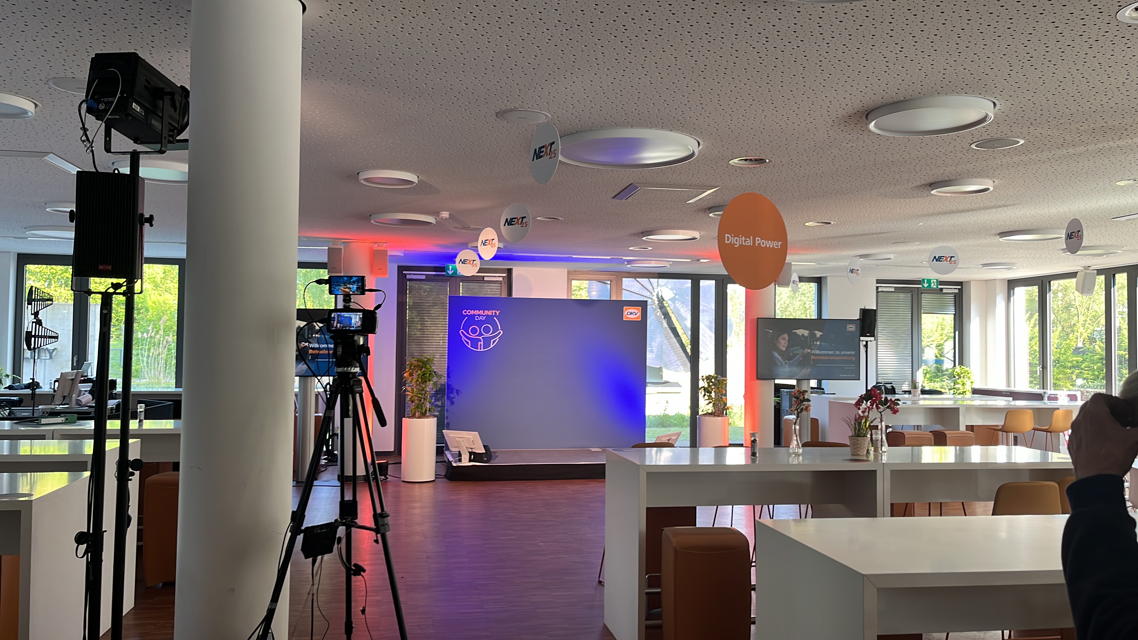 Referenzbild einer Veranstaltung mit Ton- und Lichttechnik